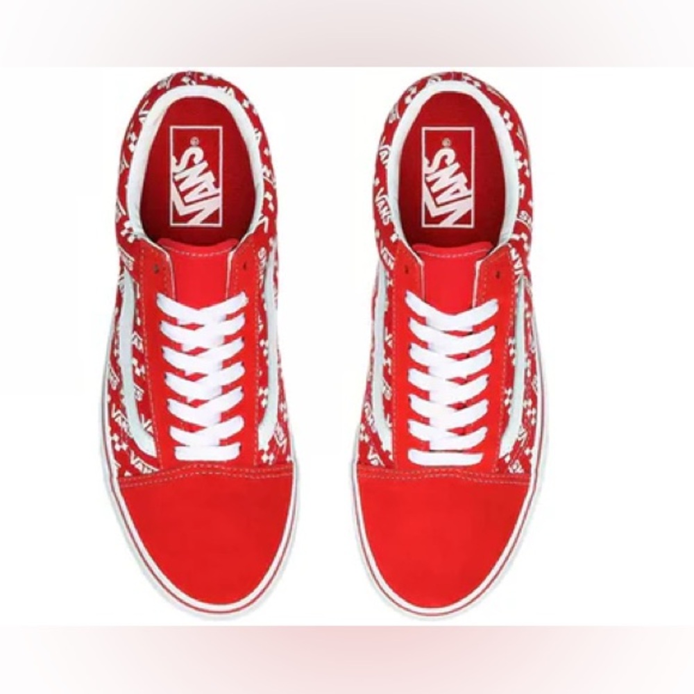 New Vans Kids Old Skool(Logo Repeat) - Picture 1 of 8